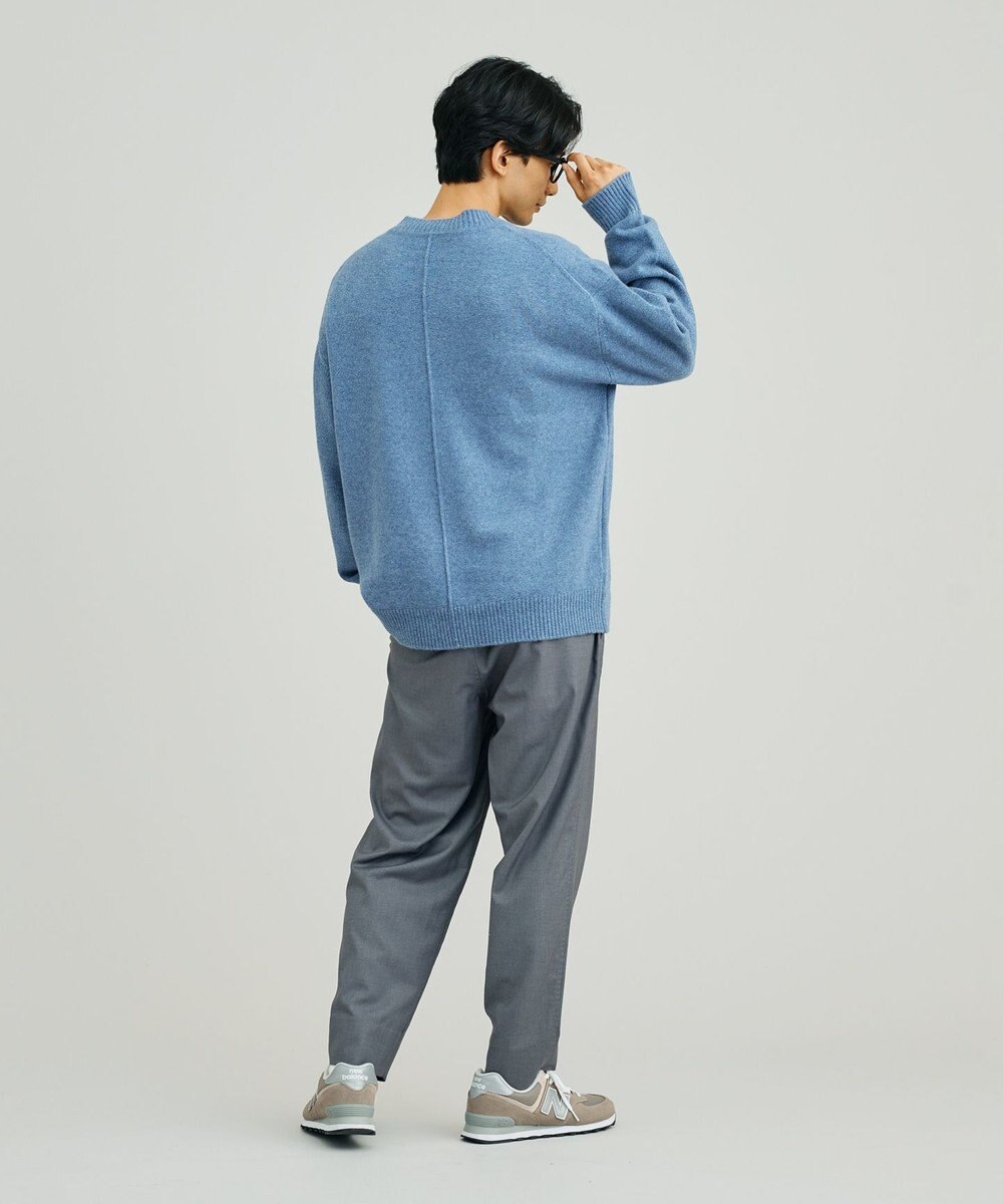 J.PRESS YORK STREET 【UNISEX】ウールカシミヤ クルーニット 