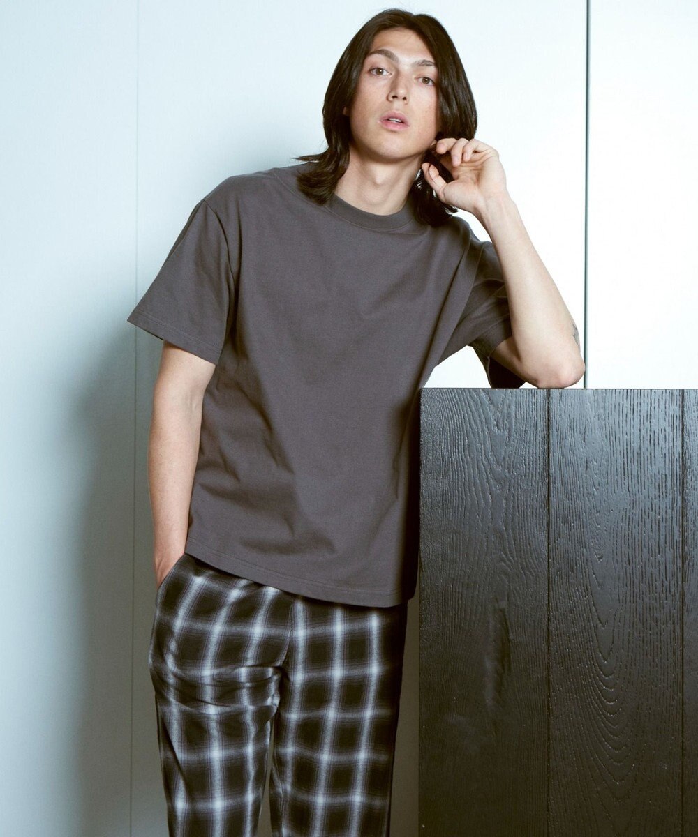 WEGO 【ウエストゴム】オンブレチェックイージーパンツ 