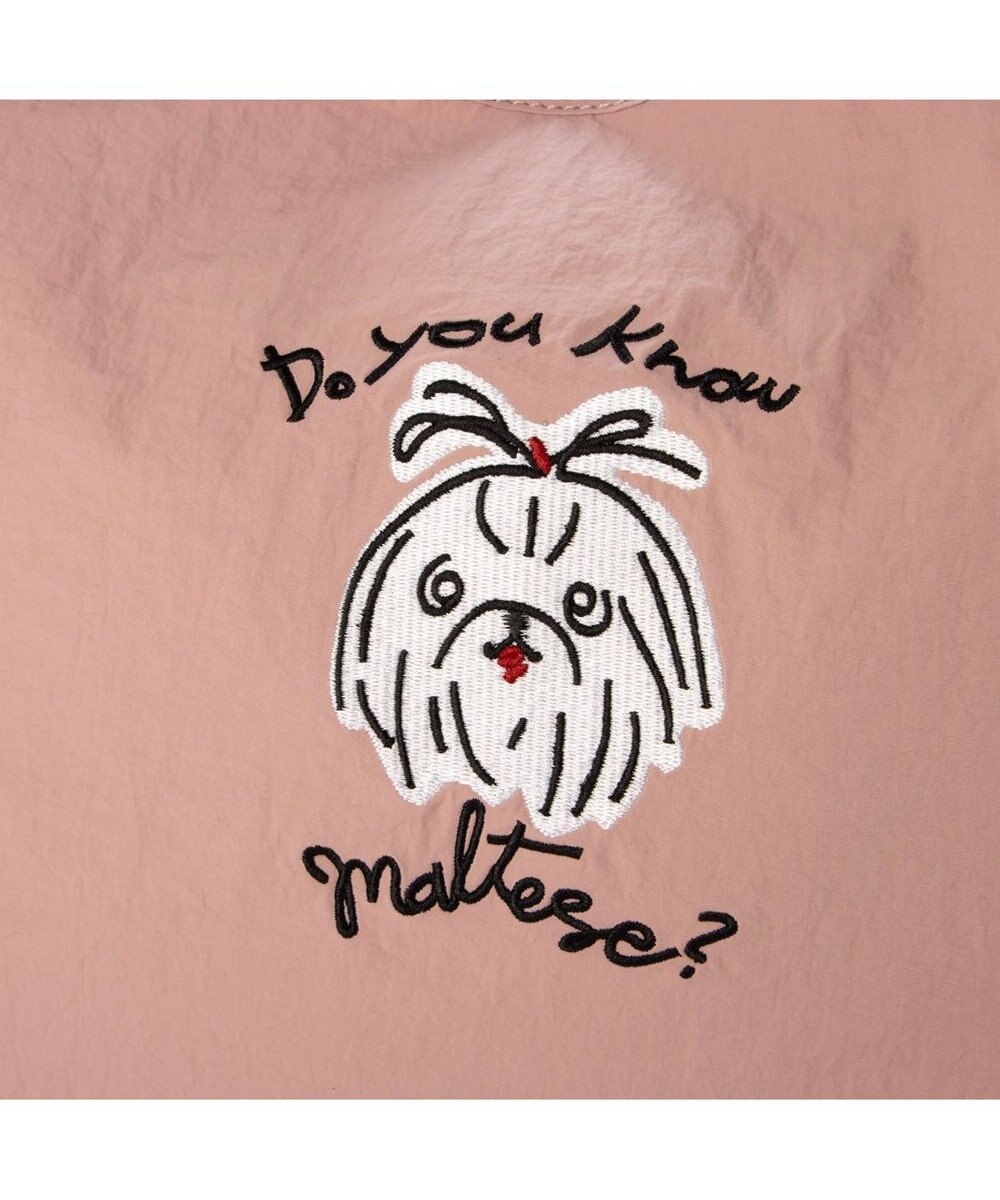 UNBILLION カシュカシュ cachecache / アニマルドローイング刺繍ナイロントート 