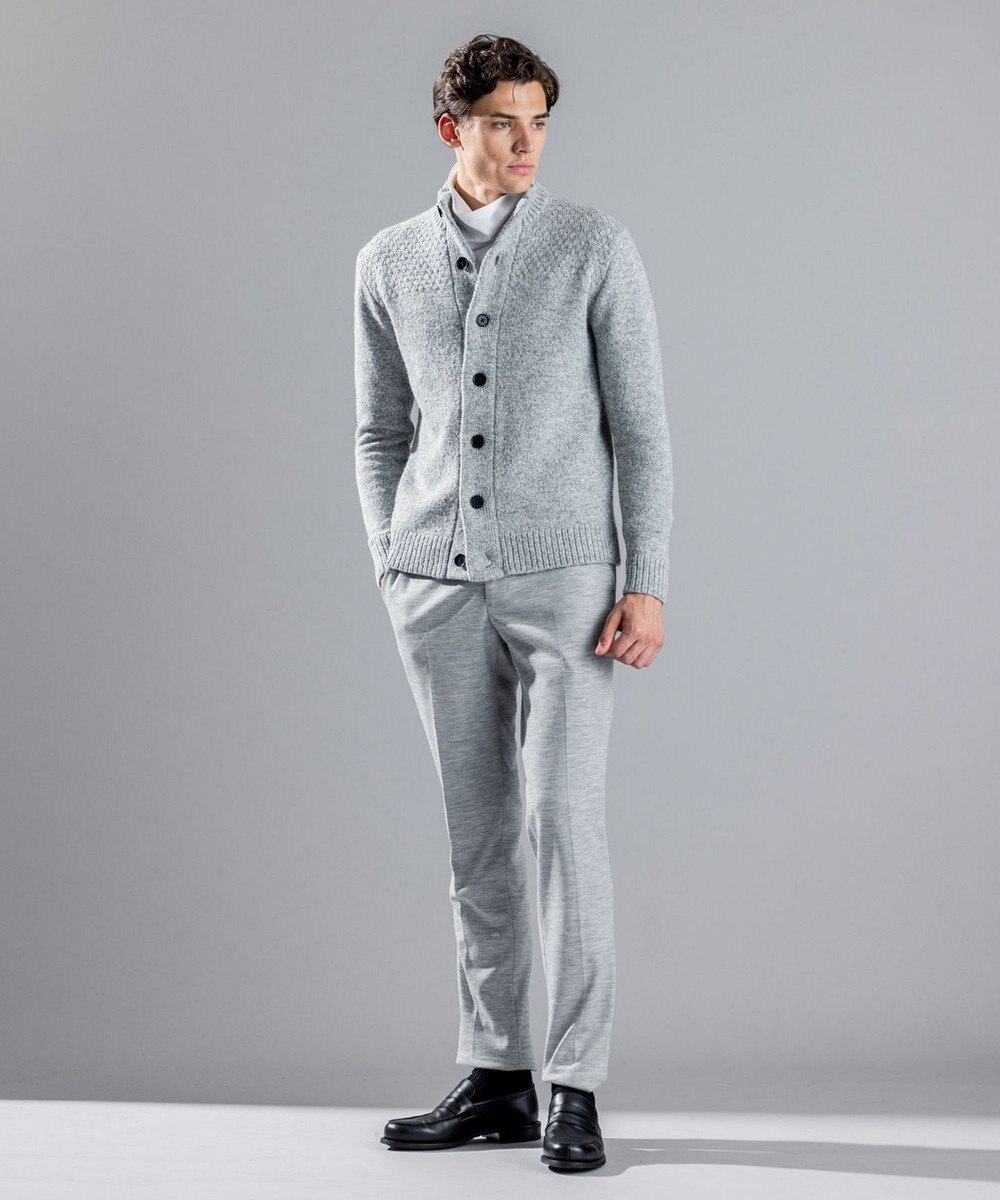 JOSEPH HOMME ツイストメランジ　ニットカーディガン 