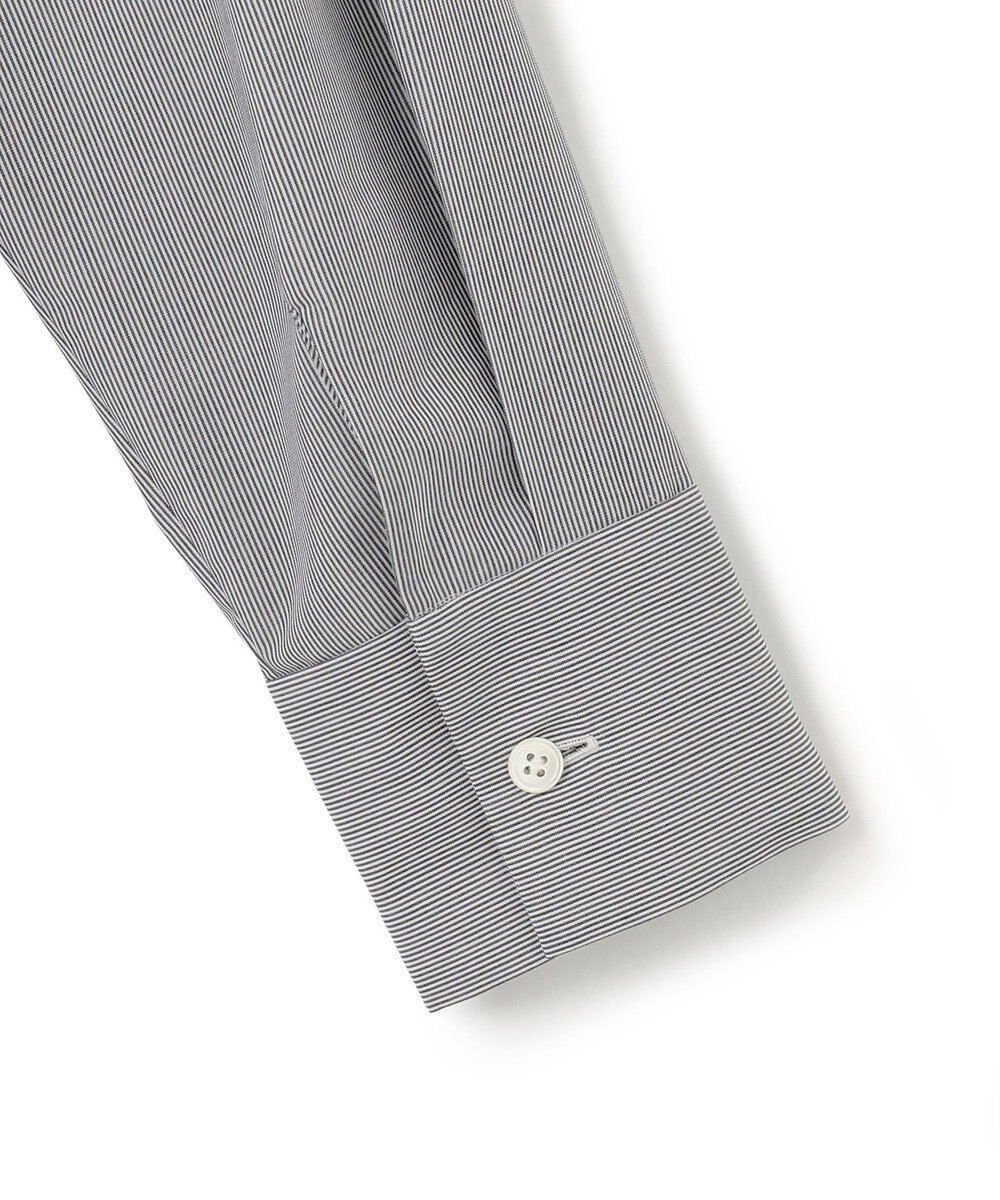 ICB L 【CLASSY.1月号掲載・洗える】 クリーンブロード ボウタイブラウス 