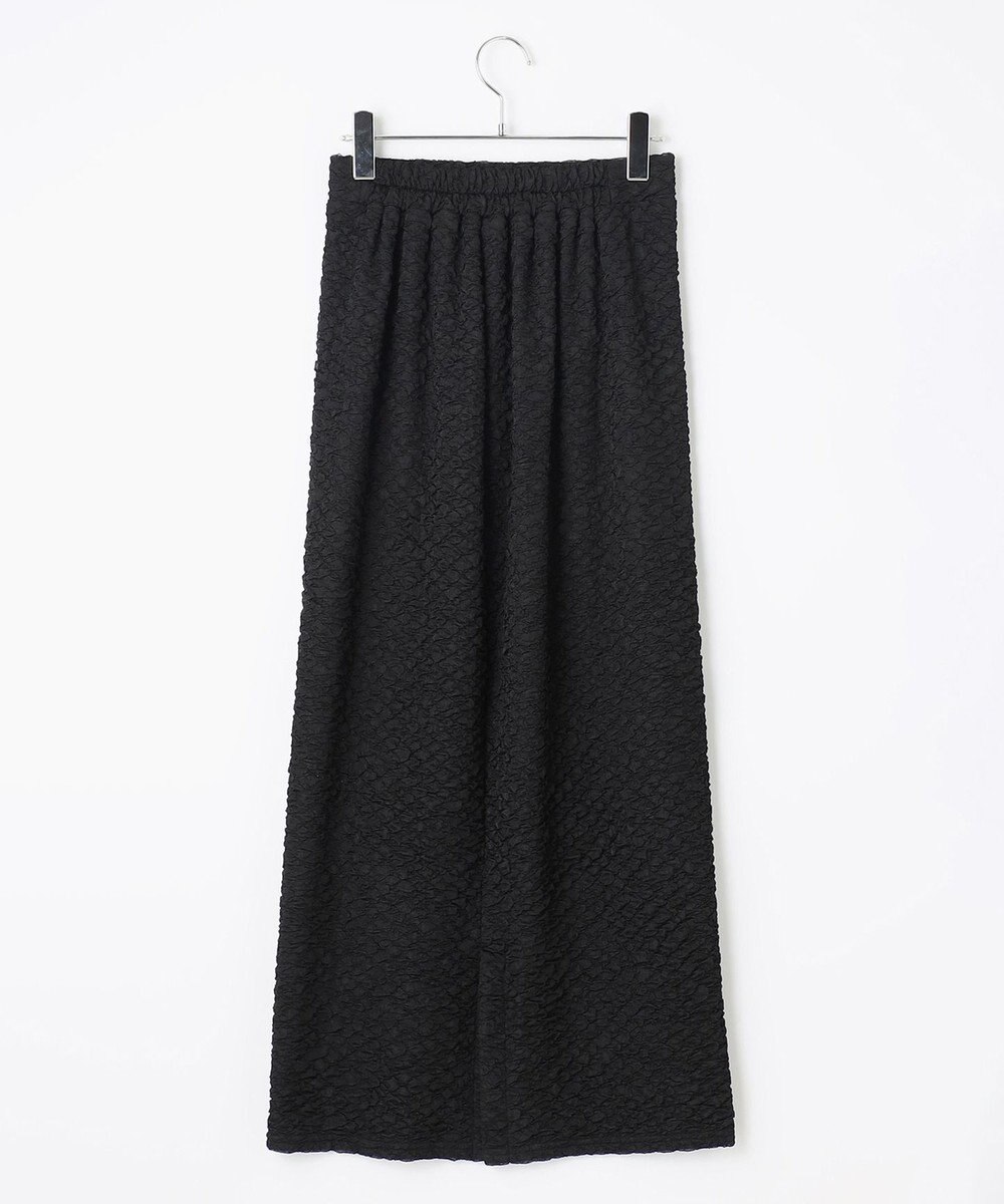 #Newans 【金子綾さんインスタライブご紹介アイテム】（セットアップ可能）ふくれジャガード タイトスカート 