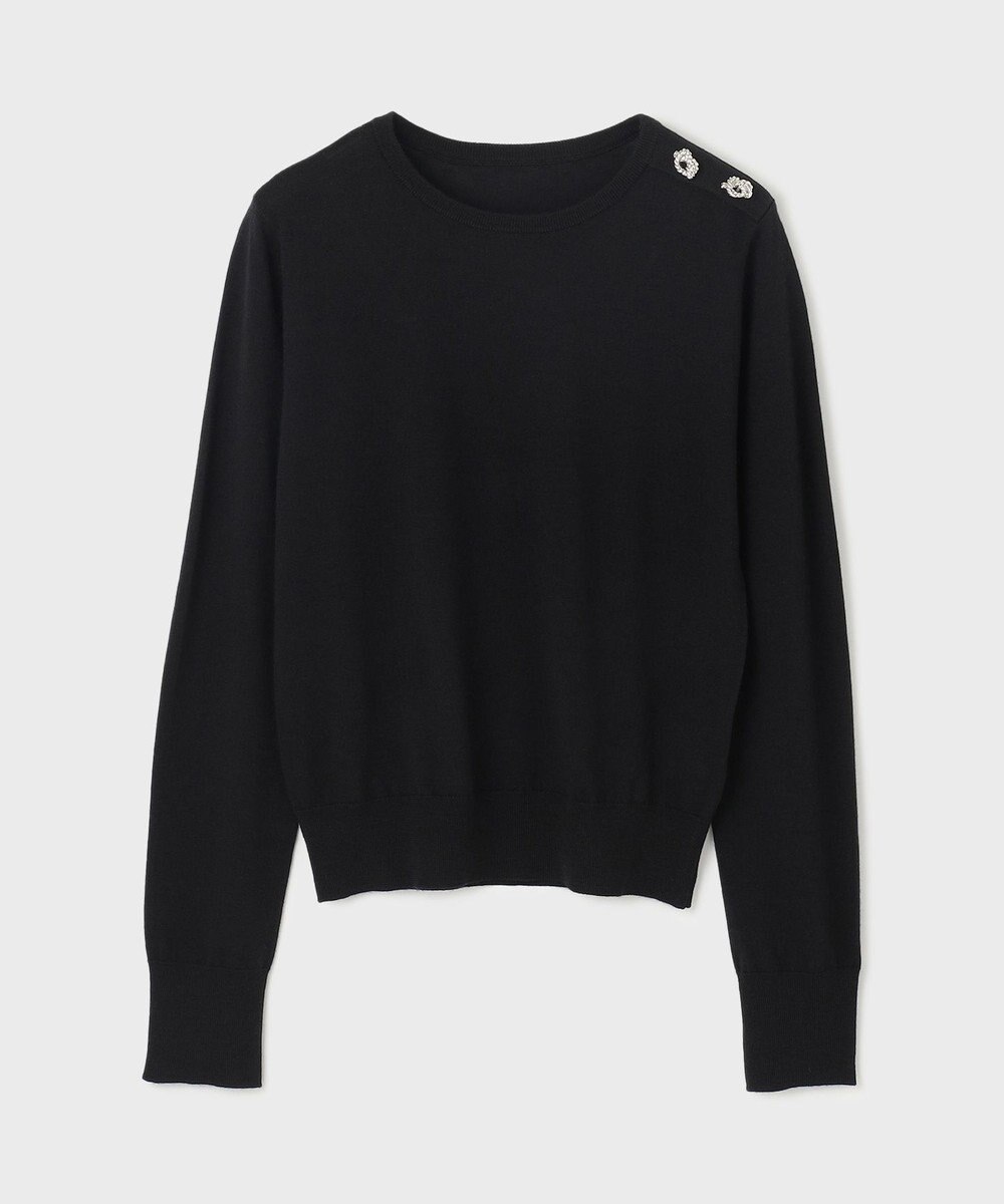 GRACE CONTINENTAL クルーニットトップ 