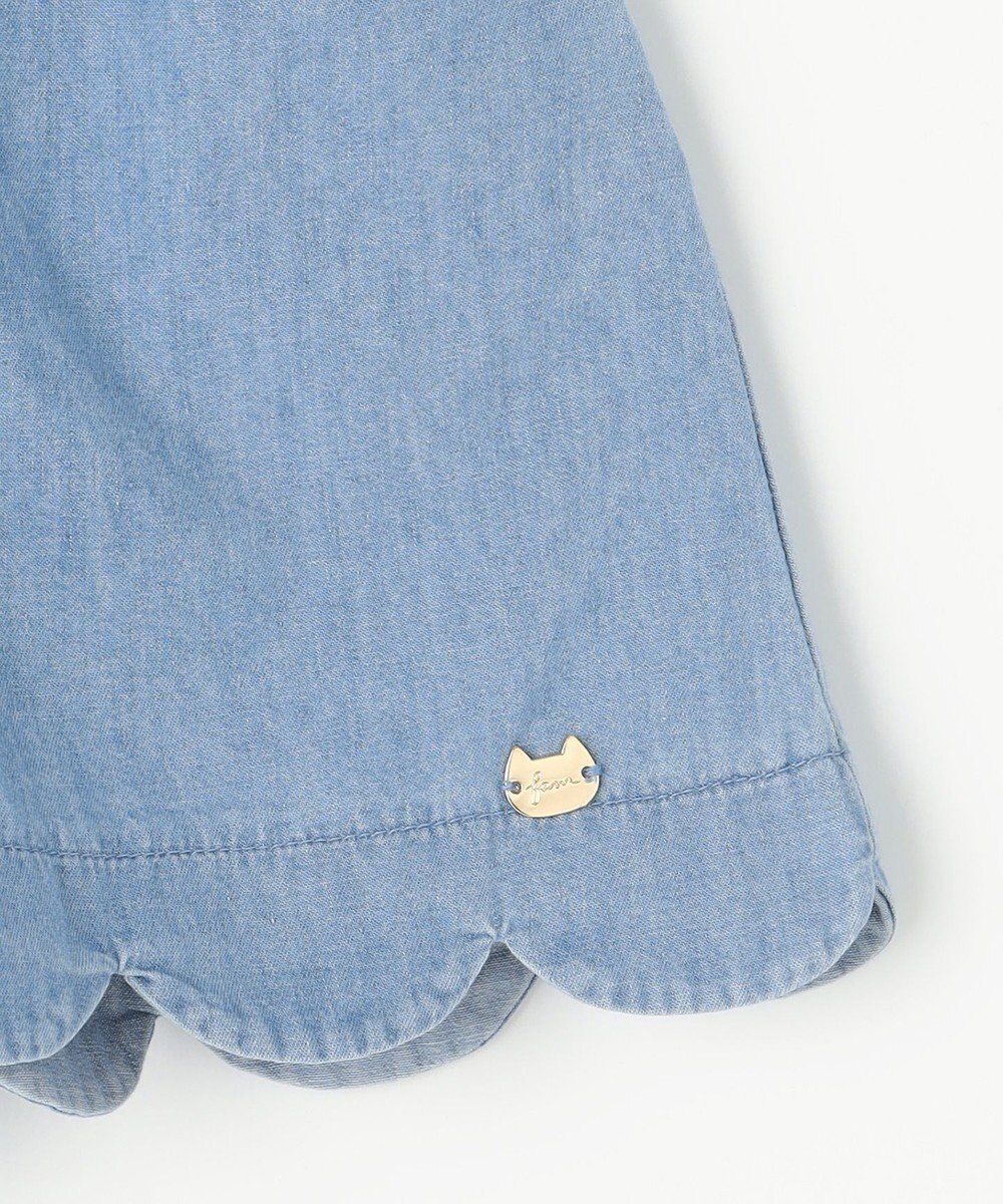 ANY KIDS 裾 スカラップ ショートパンツ 