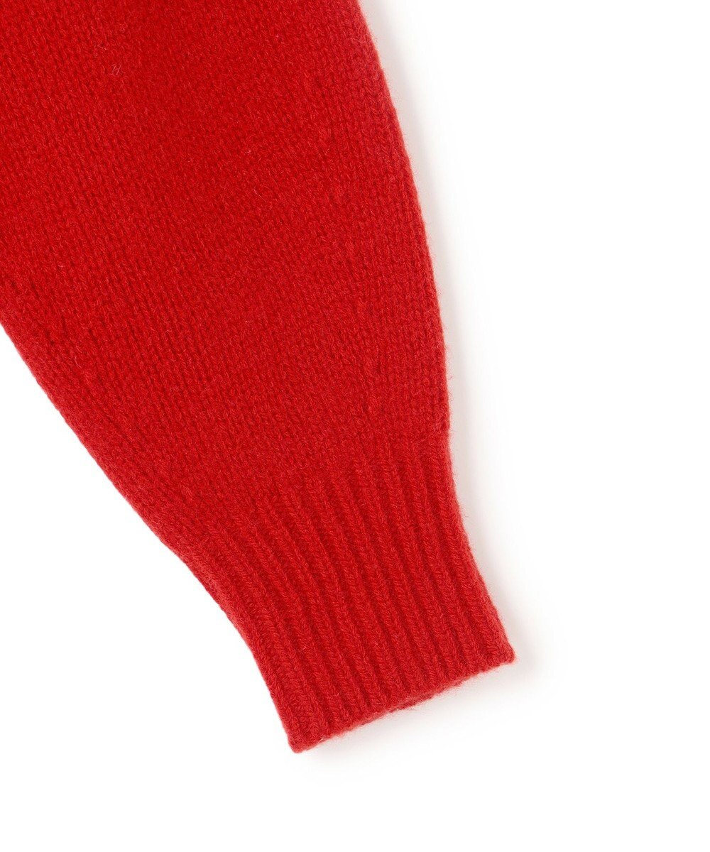 23区 L 【滝沢眞規子さん着用/洗える】レーシーヘムデザイン パフスリーブ ニット 