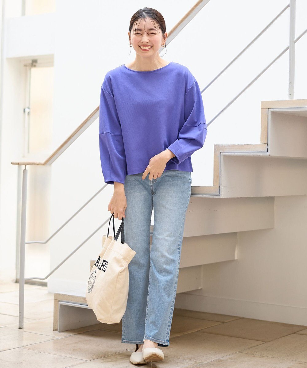 ANY L 【洗濯機可/5色展開】サカリバランタンスリーブプルオーバー 