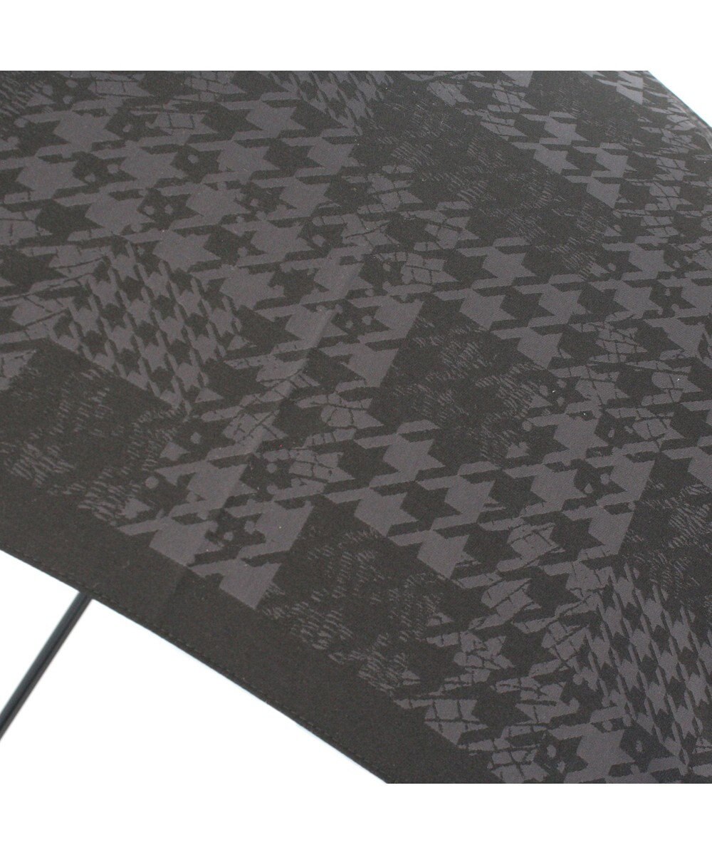 槇田商店 monotone 千鳥チェック ブラック 長傘 