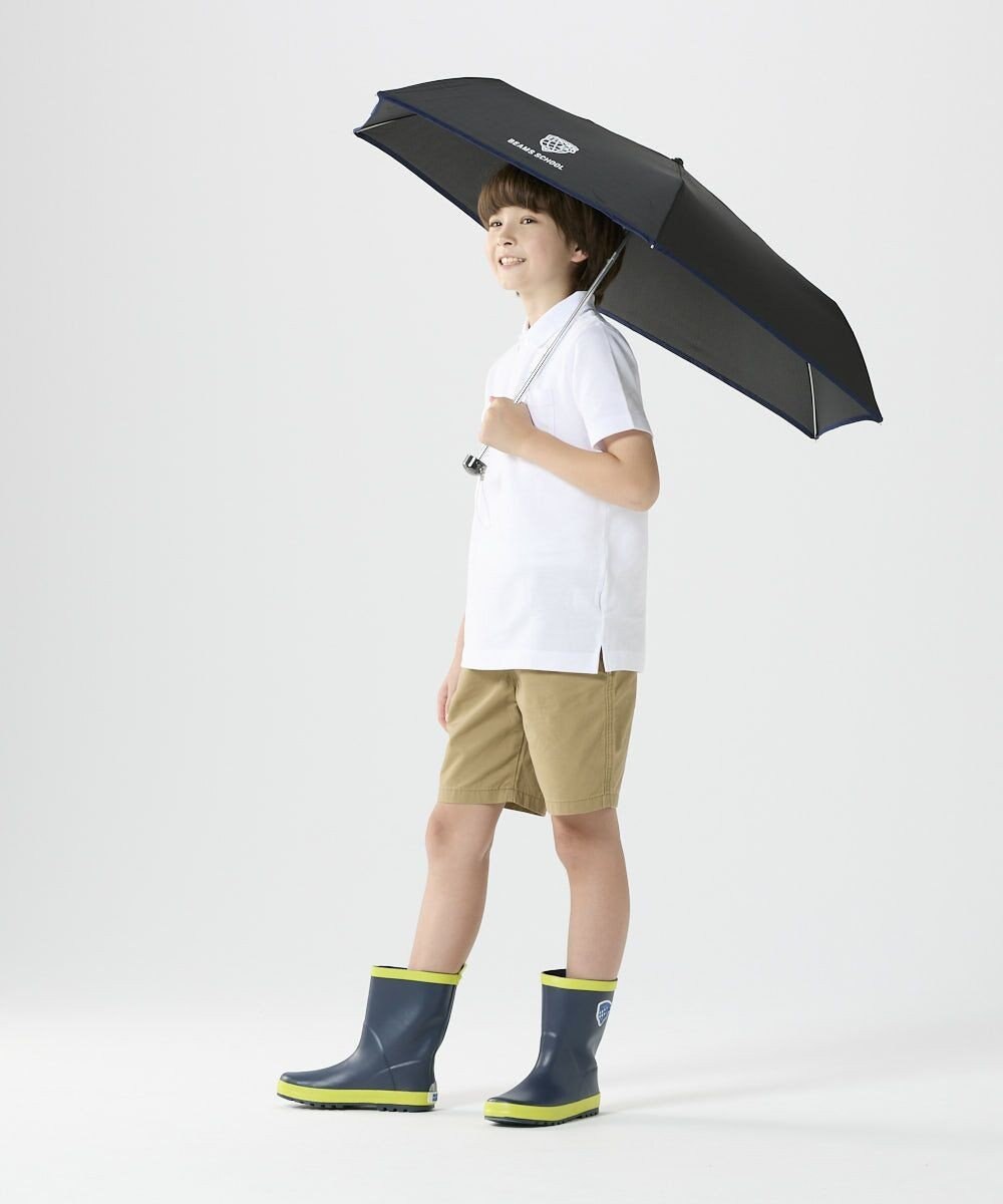 BEAMS SCHOOL  ロゴ折りたたみアンブレラ 傘 