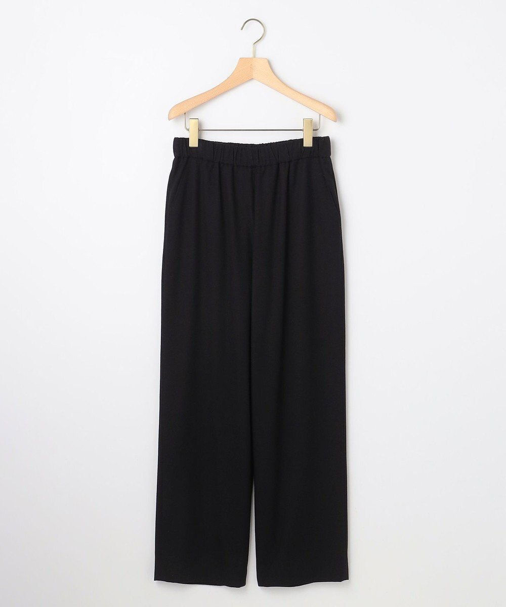 組曲 L 【加藤ローサさん着用】ツイル起毛ストレート パンツ 