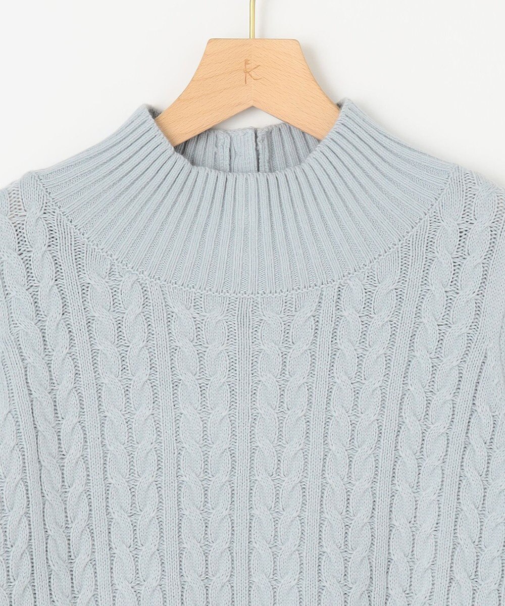 組曲 バルキーケーブル ニット 