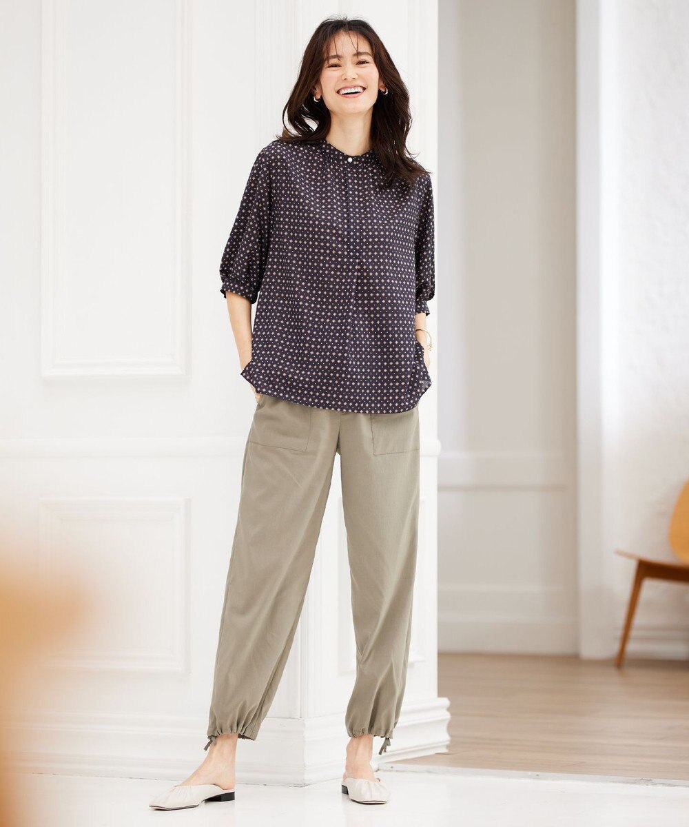 J.PRESS LADIES 【WEB限定】 ギャザー ミュール 