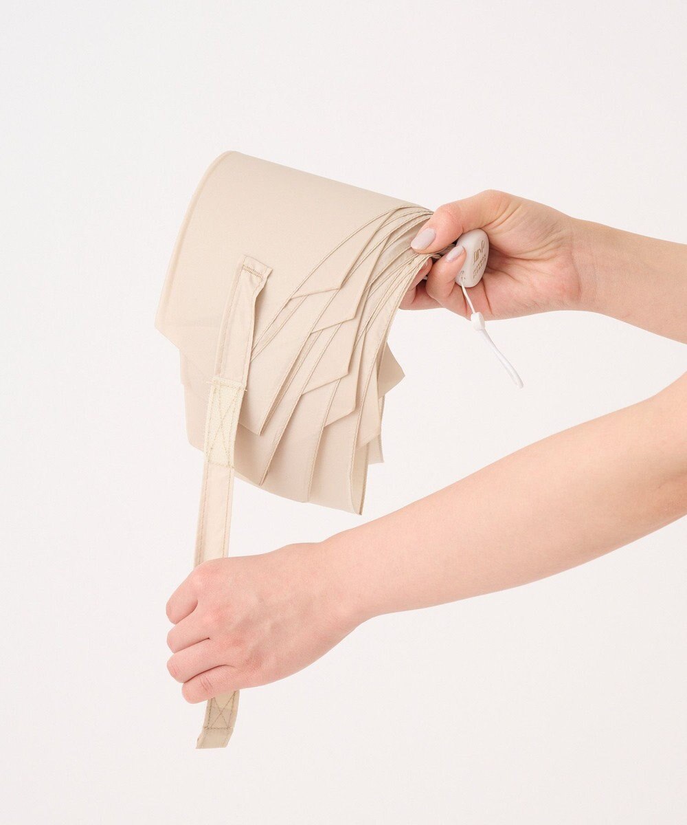 MOONBAT 【3秒でたためる傘/コンパクト】urawaza 小町(ウラワザ コマチ)  折りたたみ傘 無地 50cm 