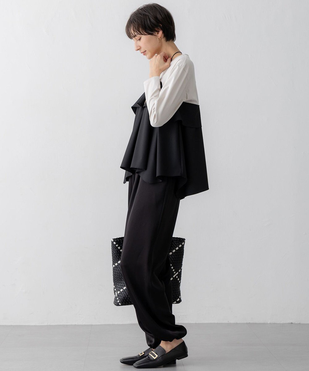 23区 S 【洗える】ライトクロスビスチェコンビ ジャージー カットソー 