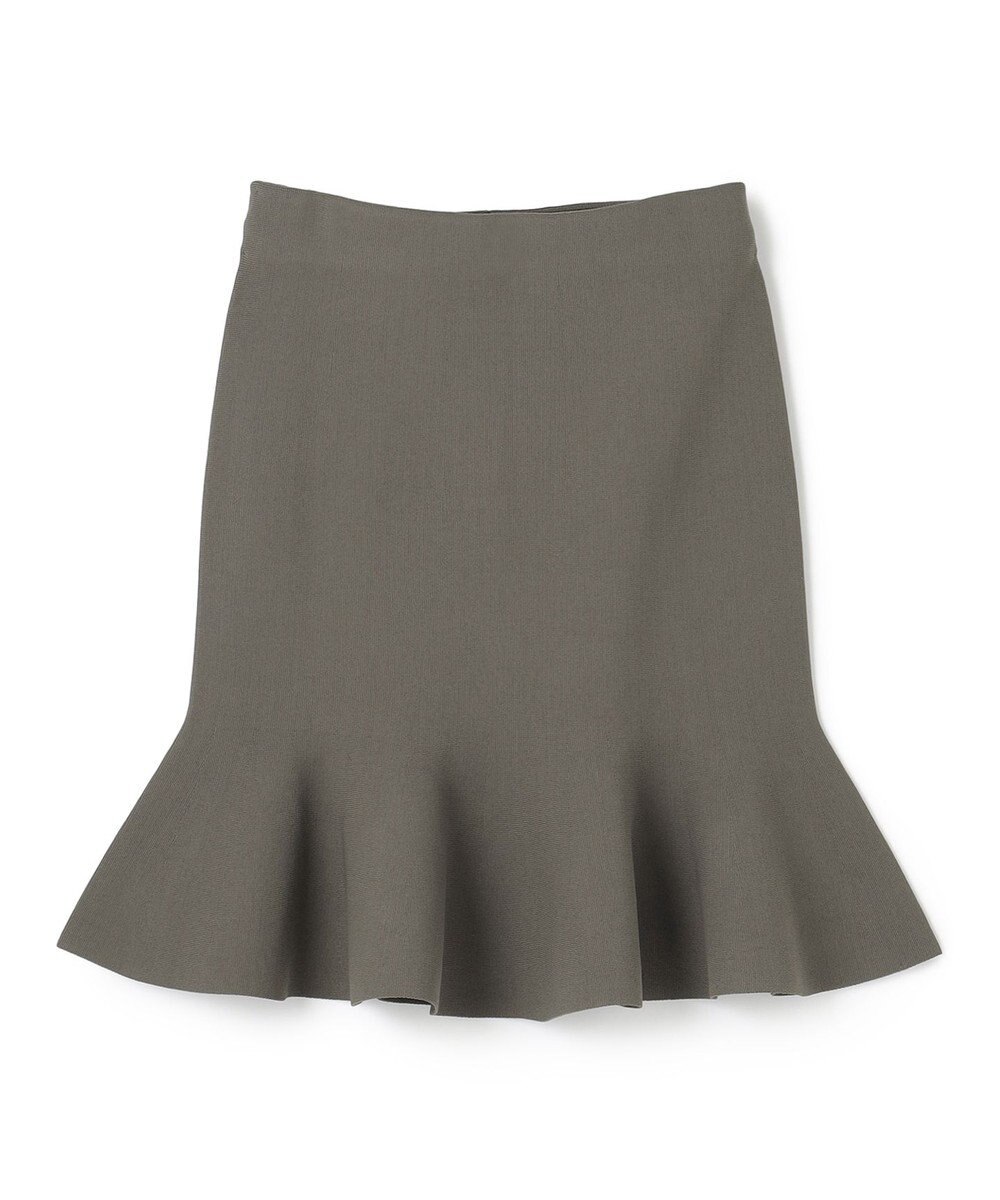 uncrave 【洗える】スムースニット ミニスカート（uncrave WHITE） 