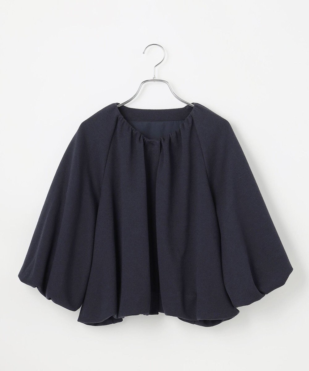 #Newans 【セレモニーにも/洗濯機可】バルーンヘムライトブルゾン​ 