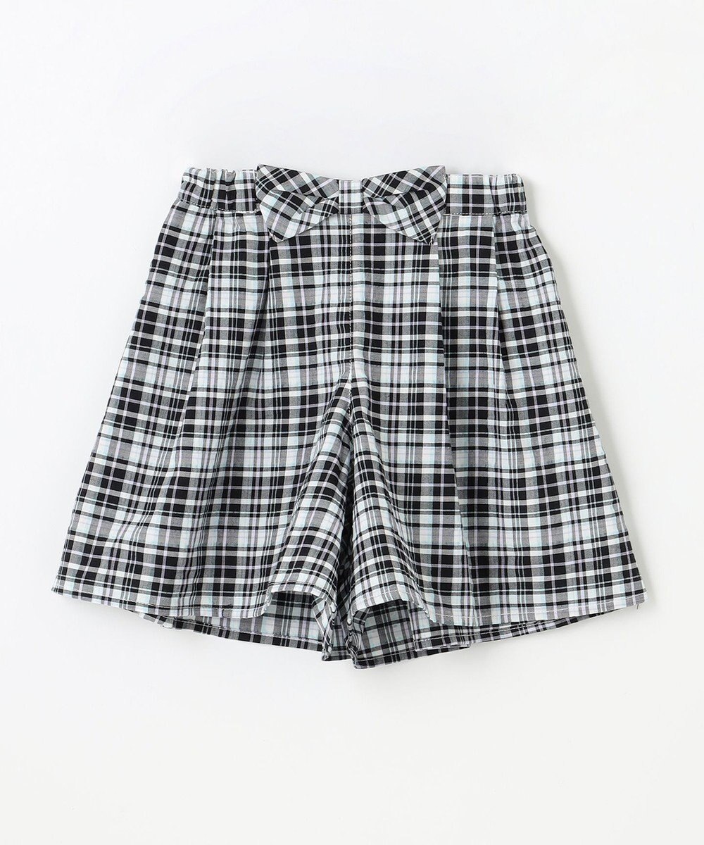 ANY KIDS チェック柄キュロット 