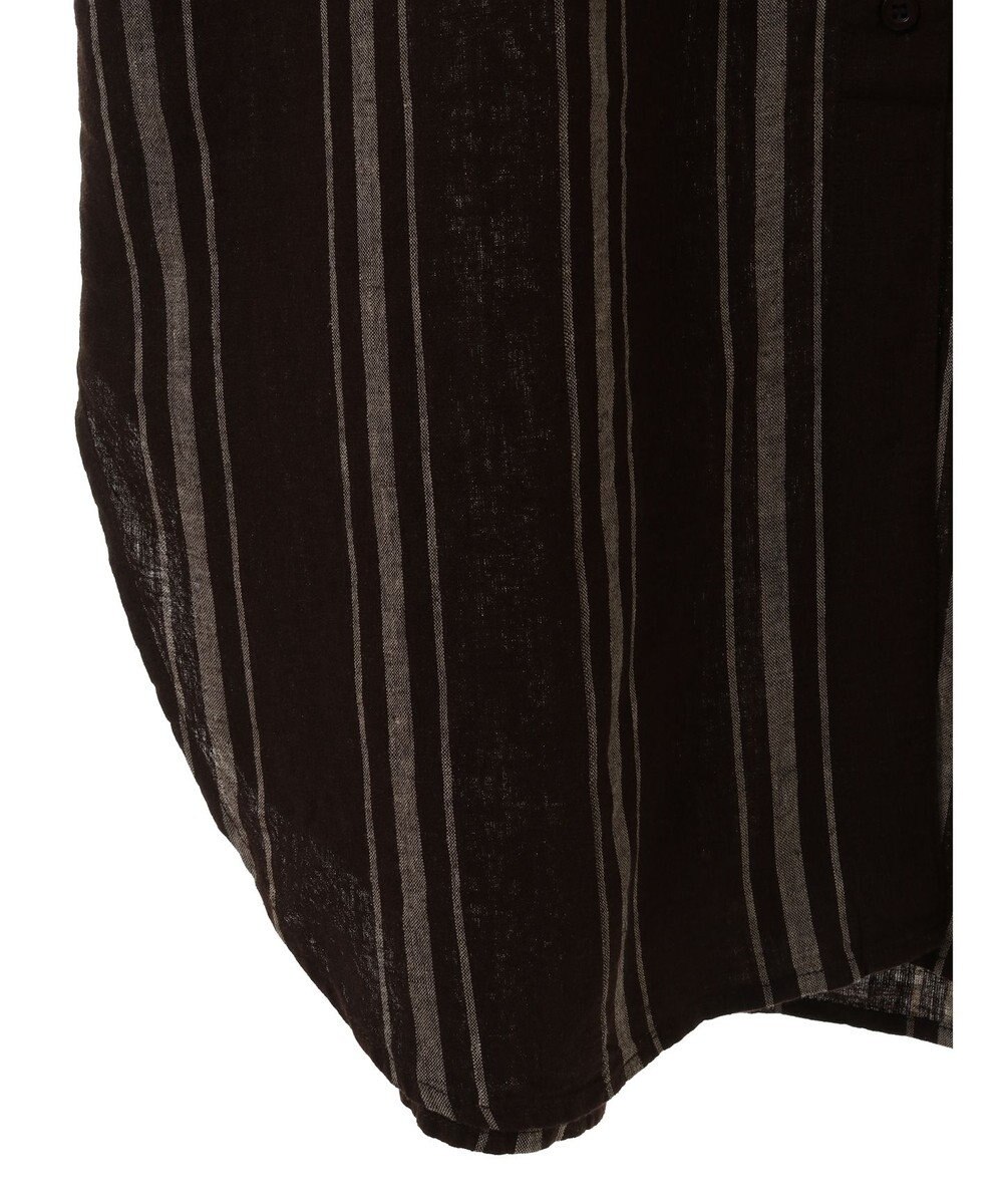 CRAFT STANDARD BOUTIQUE リネンレーヨンストライプワンピース 