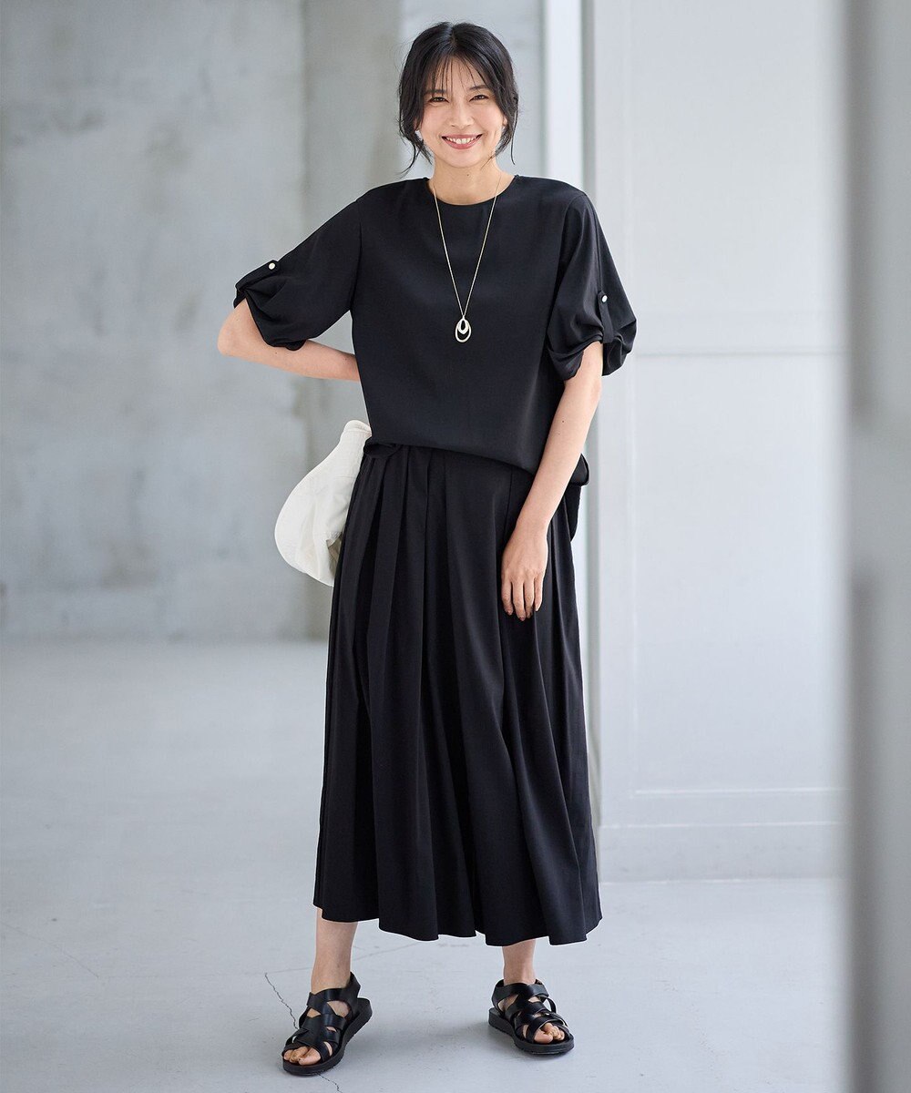 ANY 【大好評につき新色登場！/洗濯機可能/接触冷感/UVケア】清涼リラックススカーチョ 