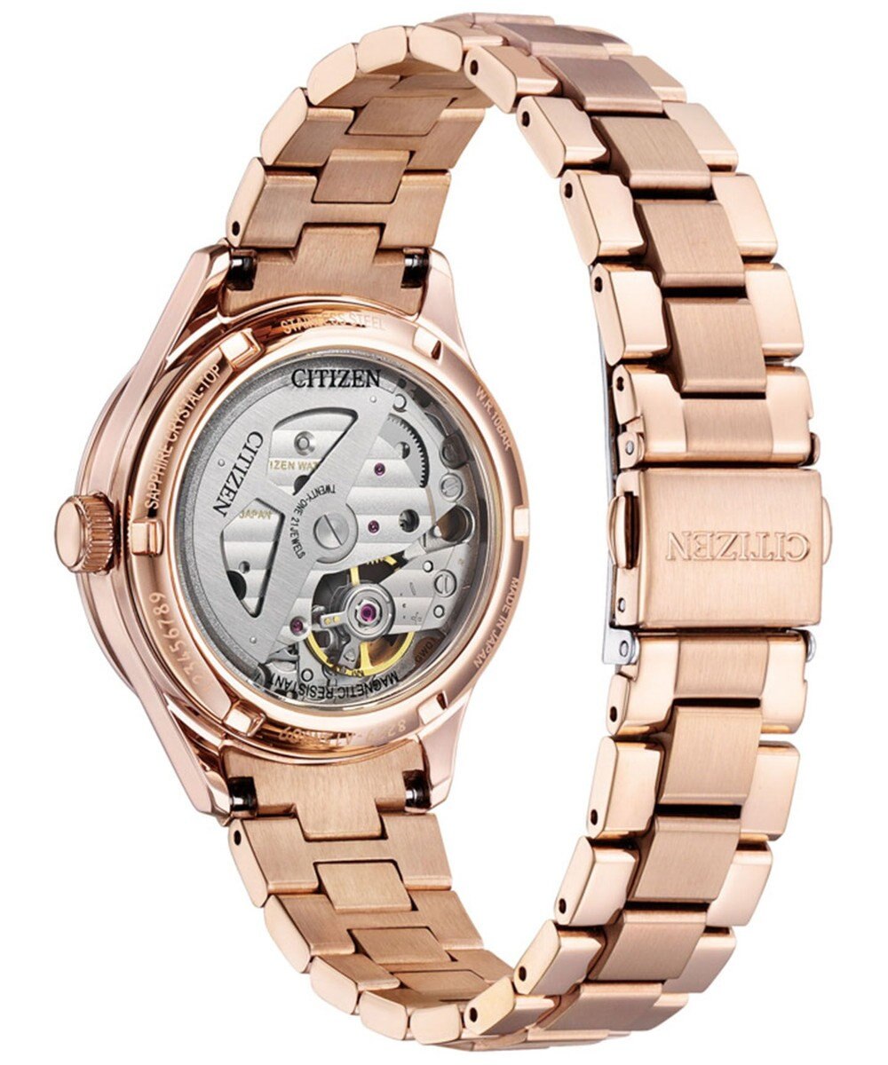 CITIZEN 【機械式腕時計 オープンハート】桜の花びらが水面を美しく彩る情景をモチーフにした限定モデル PC1015-59W 