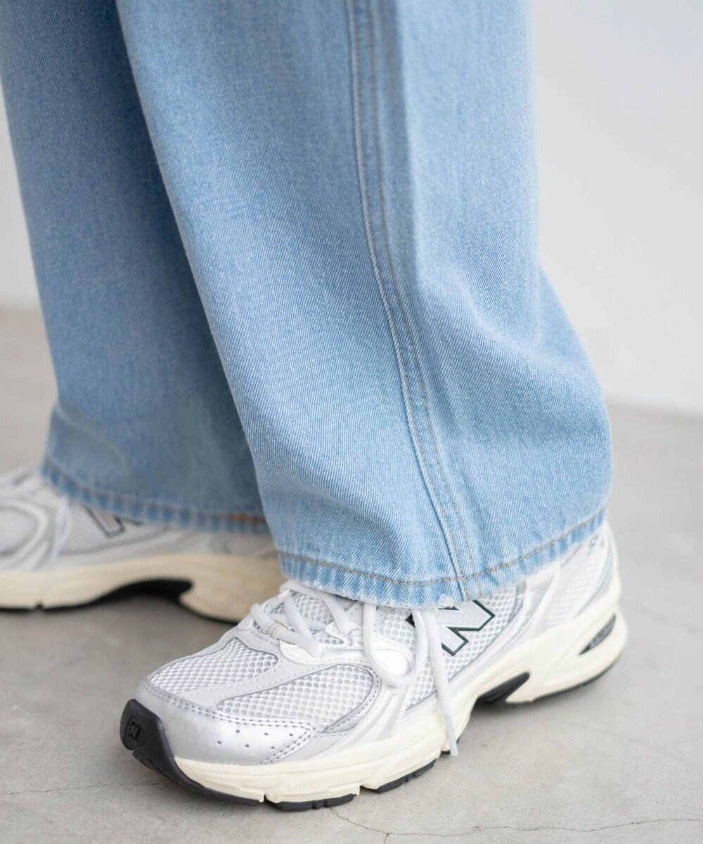 WEGO ルーズストレートデニムパンツ 