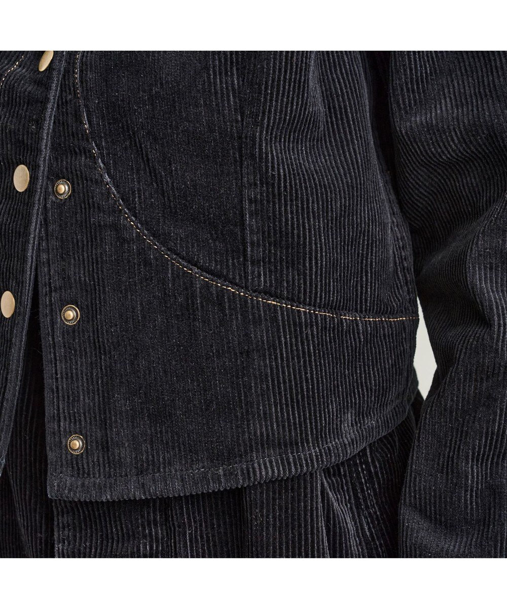 woadblue 【157】CIRCLE SNAP JACKET サークルスナップジャケット 