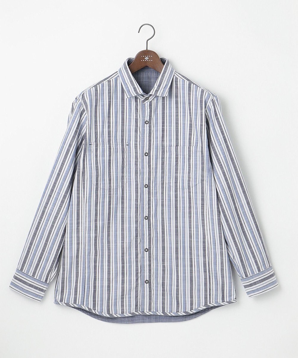 JOSEPH ABBOUD 【キングサイズ・人気！1枚で2通りの着こなし】定番 リバーシブルシャツ 