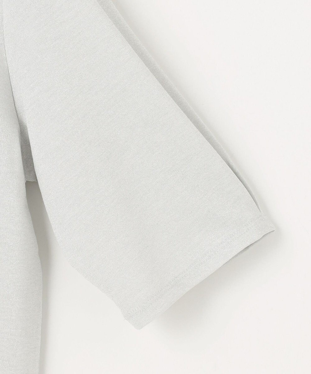 J.PRESS LADIES 【洗える・接触冷感・UVカット】ラメ天竺 カットソー 