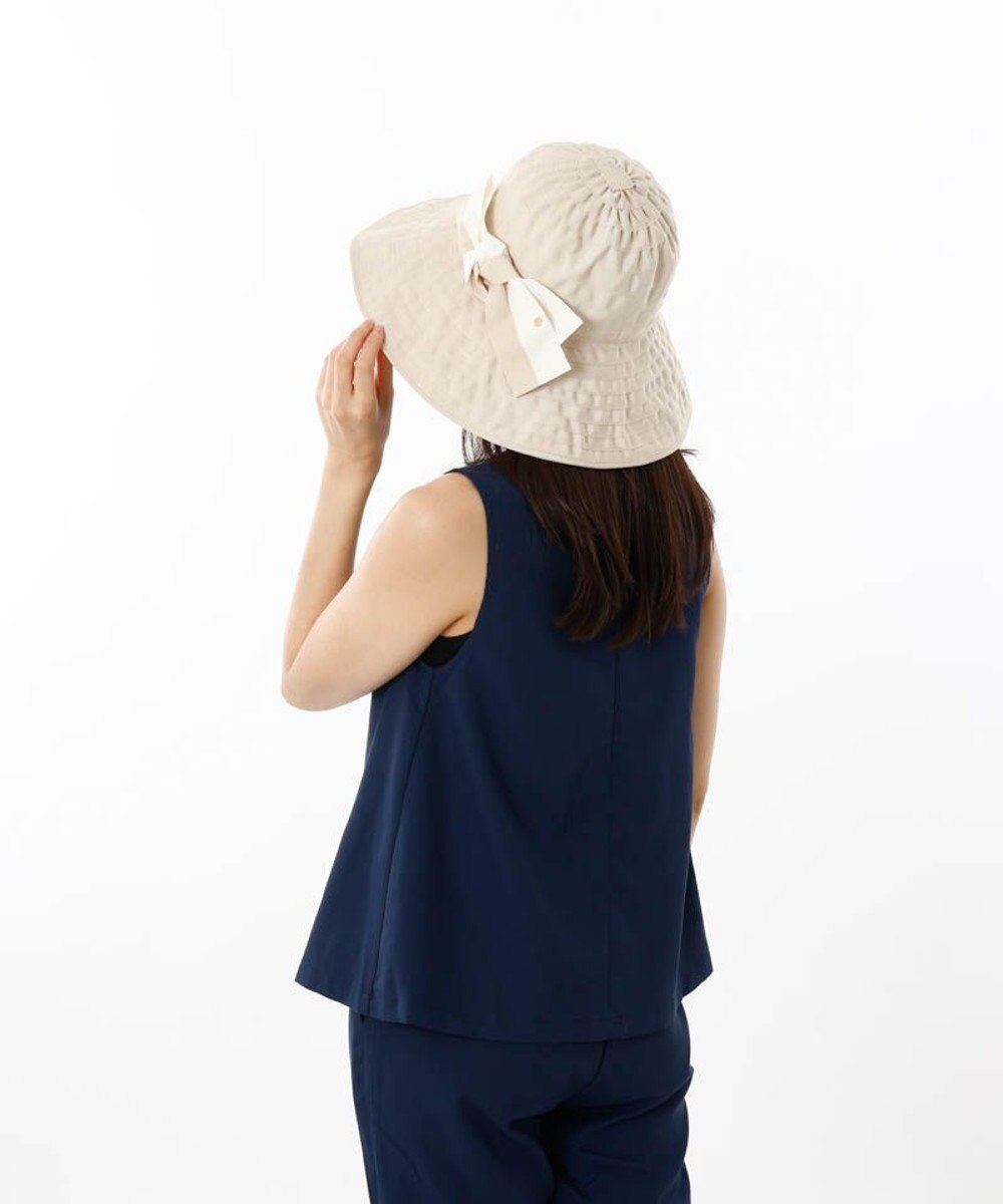 AURORA LANVIN en Bleu （ランバン オン ブルー）ポケッタブルグログランブレードハット 