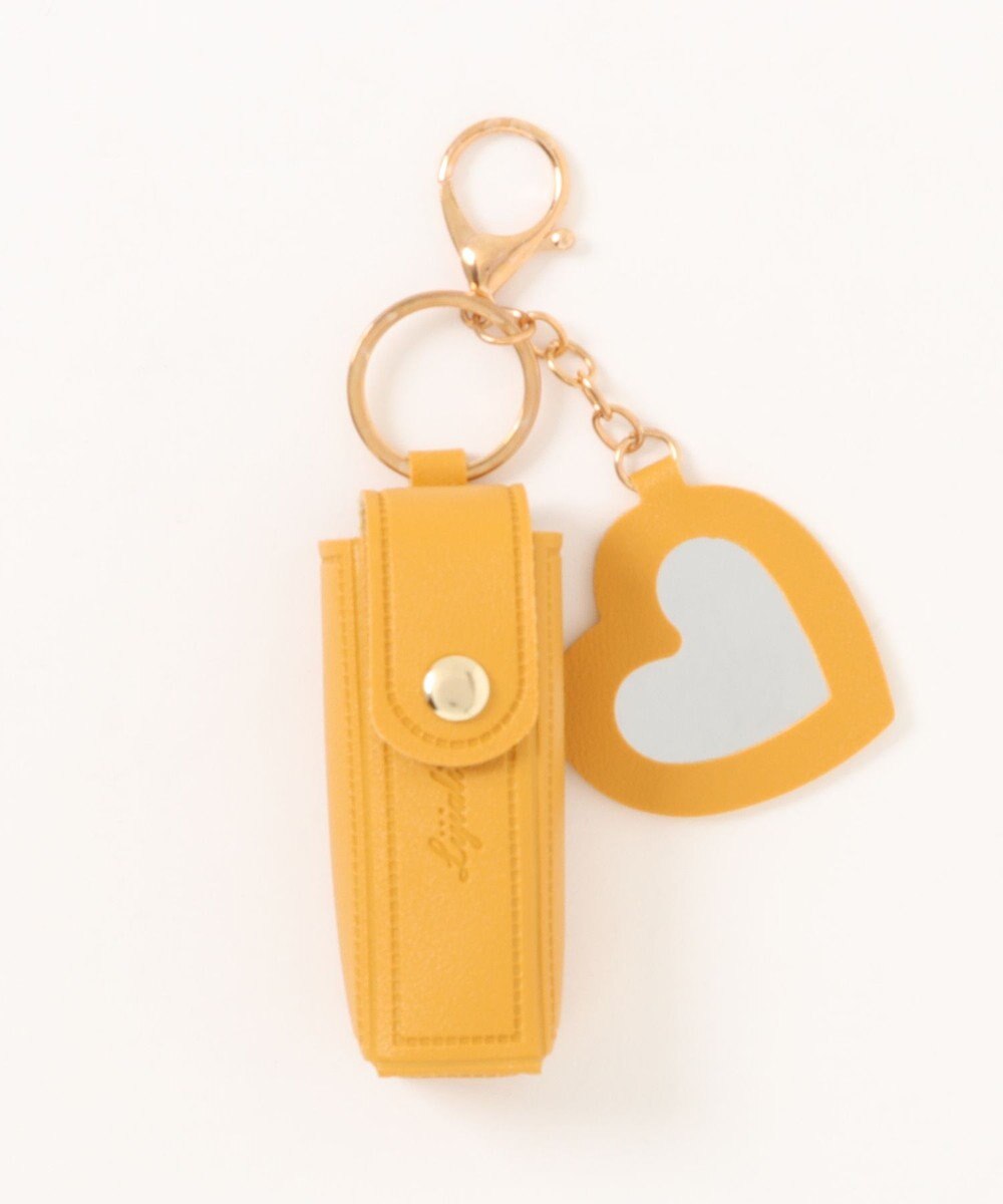 UNBILLION カシュカシュ cachecache / ハートミラー付きリップケース 