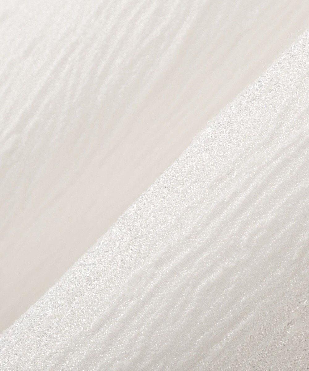 YECCA VECCA パールジャガードペプラムブラウス 