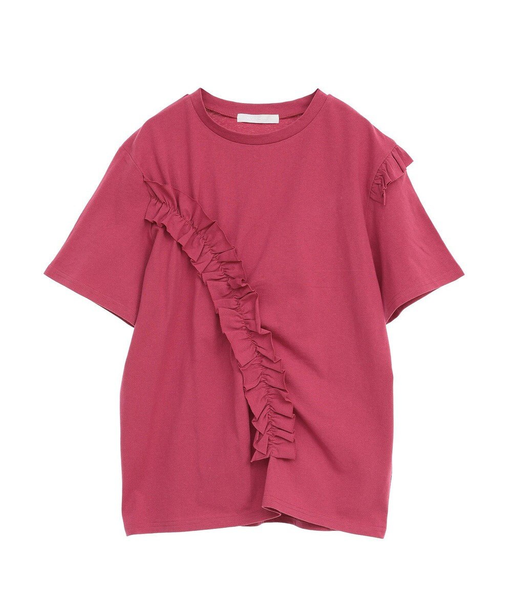 Green Parks ・Ｐｅｔｉｔ　Ｆｌｅｕｒ　アシンメトリーフリルＴＥＥ 