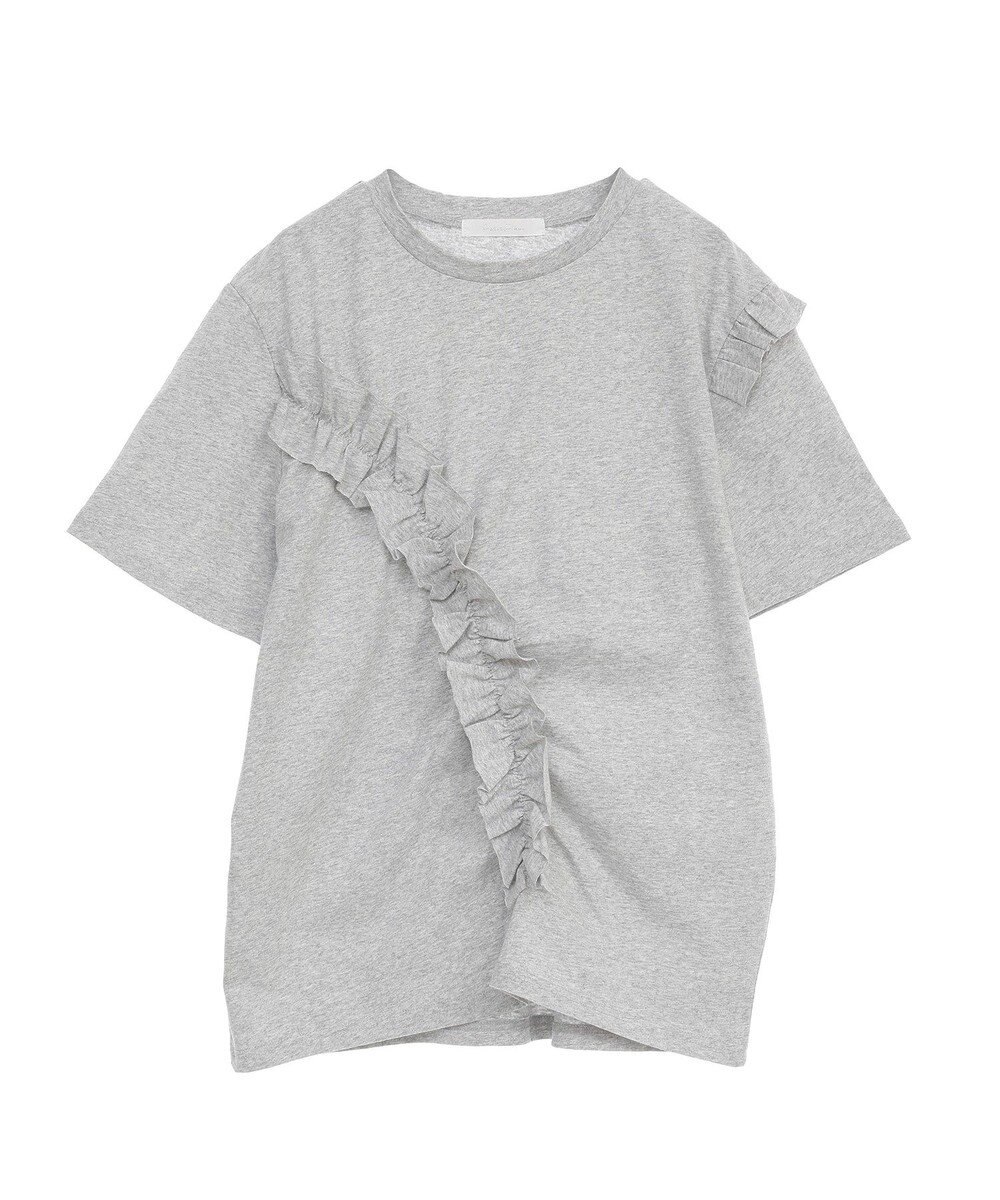 Green Parks ・Ｐｅｔｉｔ　Ｆｌｅｕｒ　アシンメトリーフリルＴＥＥ 