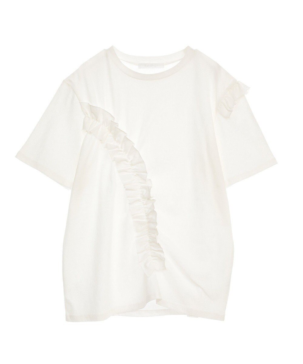 Green Parks ・Ｐｅｔｉｔ　Ｆｌｅｕｒ　アシンメトリーフリルＴＥＥ 