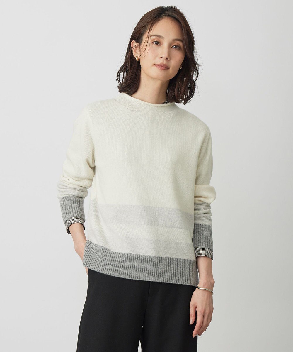 J.PRESS LADIES CAT ブロッキング ニット 