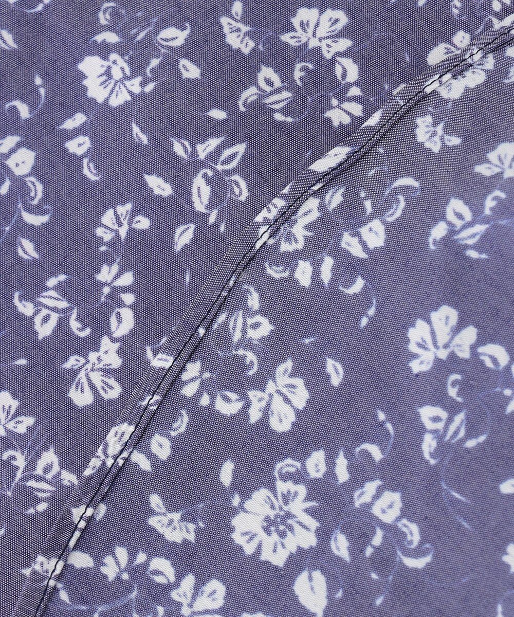 JOSEPH ABBOUD 【洗える】フラワーモチーフストレッチ シャツ 