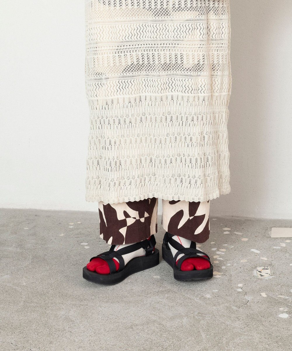 TRICOTE レース柄タビソックス 