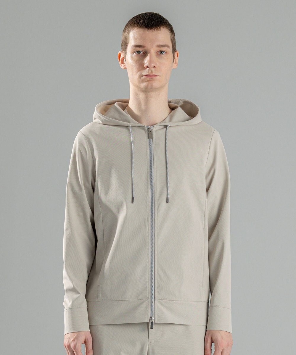 JOSEPH HOMME 新素材【水滴除去性/洗える/ストレッチ】 デューエイトタックジャージー   ジップアップパーカー 