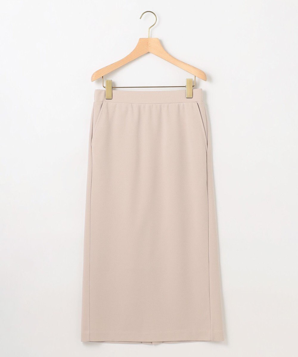 組曲 ジョーゼットジャージーナロータイト スカート 