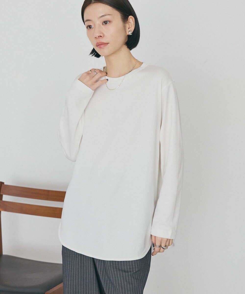 AMERICAN HOLIC ラウンドクルーネックプルオーバー 