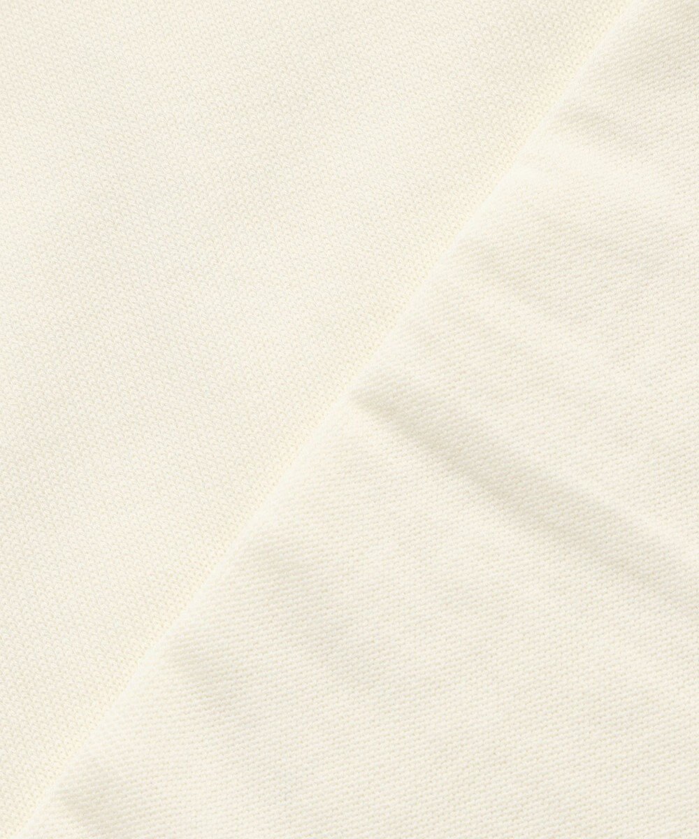 BEIGE， JULIE / コットンシルク 異素材プルオーバーニット 