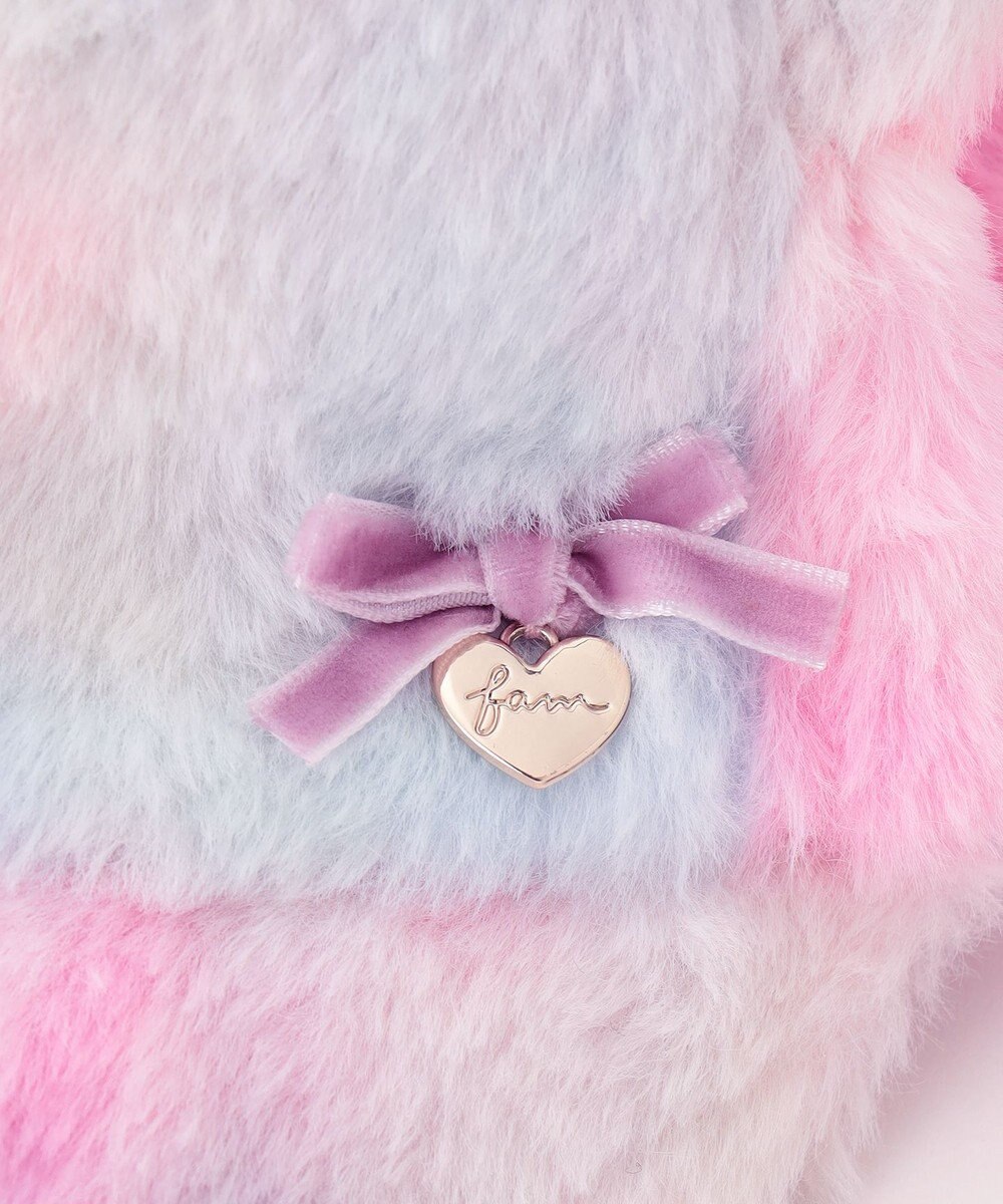 ANY KIDS ネコ耳付き ファー キャップ 