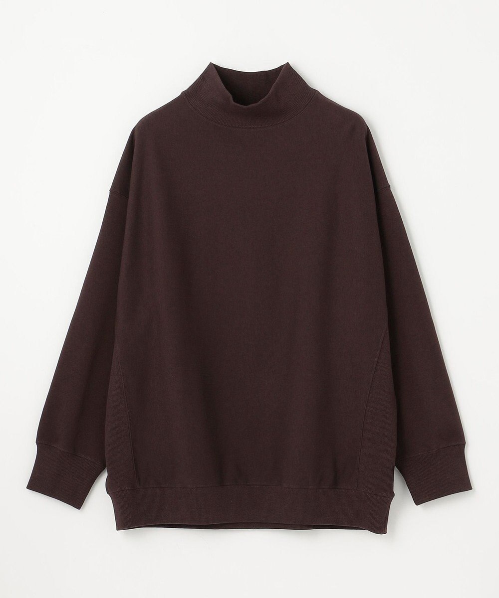 ANY 【洗濯機可】ミニ裏毛モックネックプルオーバー 