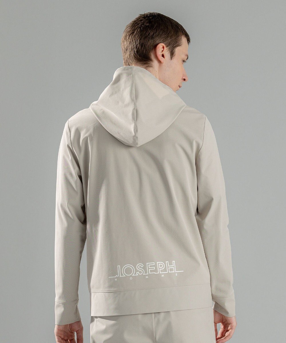 JOSEPH HOMME 新素材【水滴除去性/洗える/ストレッチ】 デューエイトタックジャージー   ジップアップパーカー 