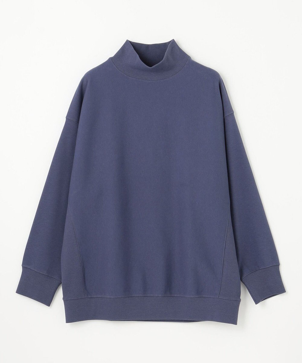 ANY 【洗濯機可】ミニ裏毛モックネックプルオーバー 