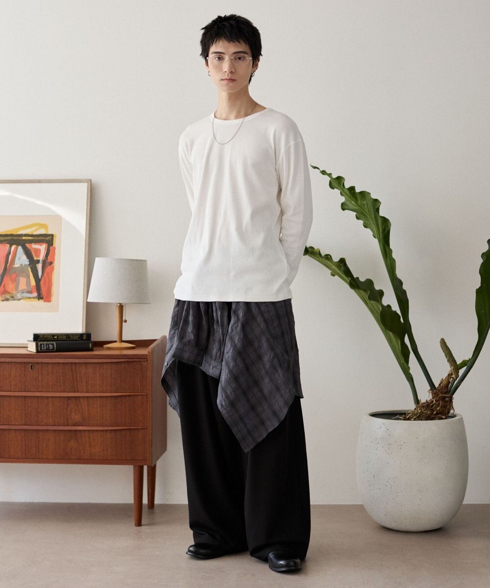 WEGO タイトフィットリブT（長袖） 