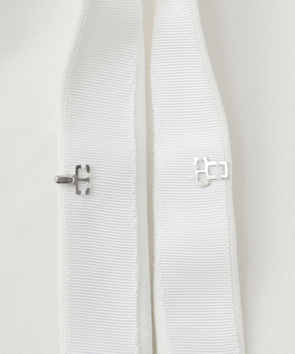 23区 【R(アール)】ブライトニット ネックビジューカーディガン 