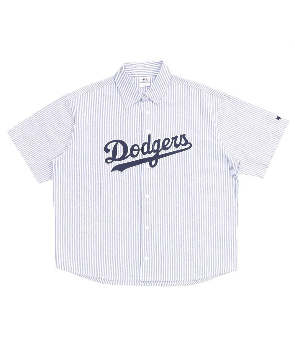 WEGO 【ユニセックス着用ITEM】別注MLBストライプグラフィックシャツ（SS） 