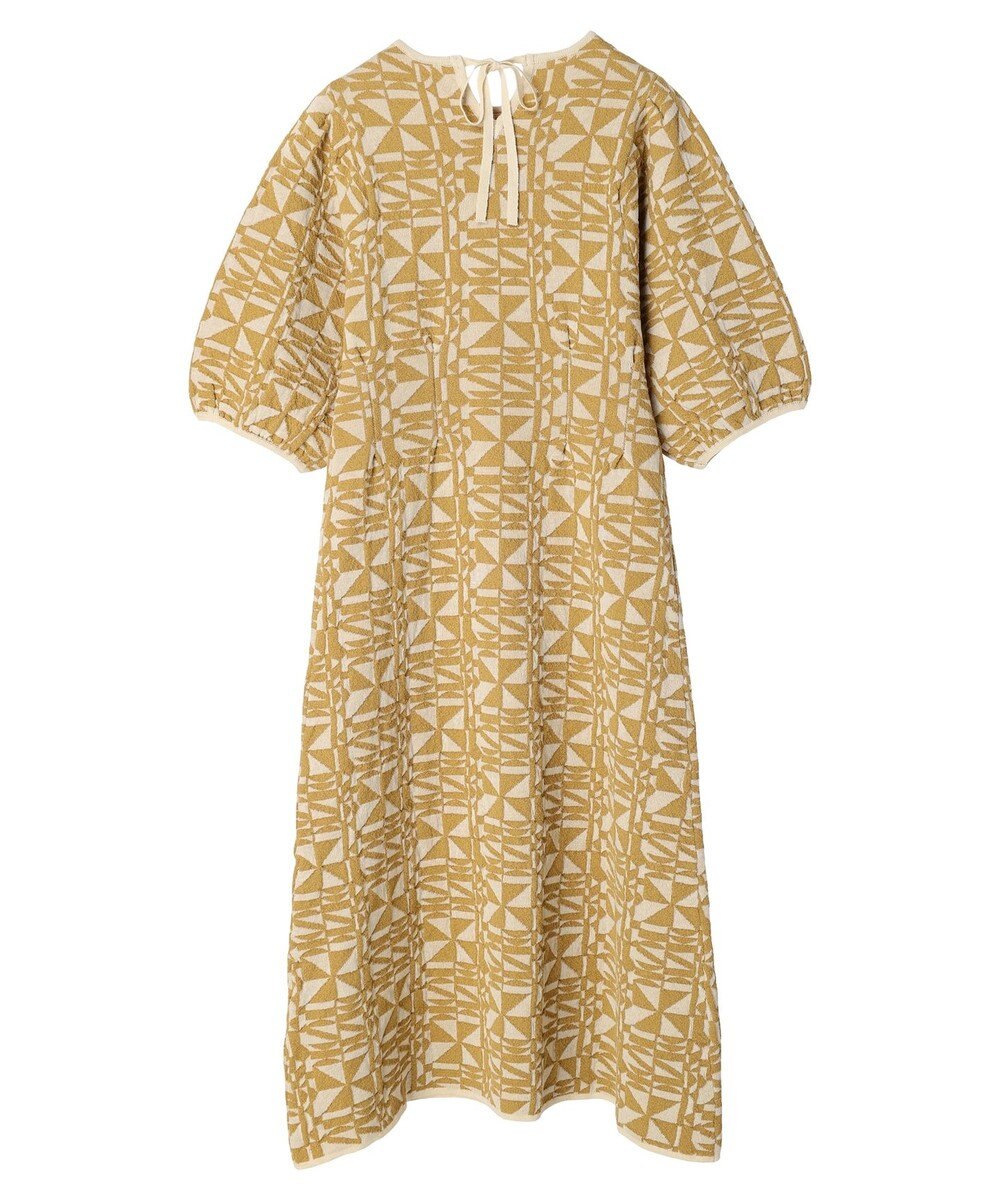 Green Parks ａ．ニットジャガード柄ワンピース 