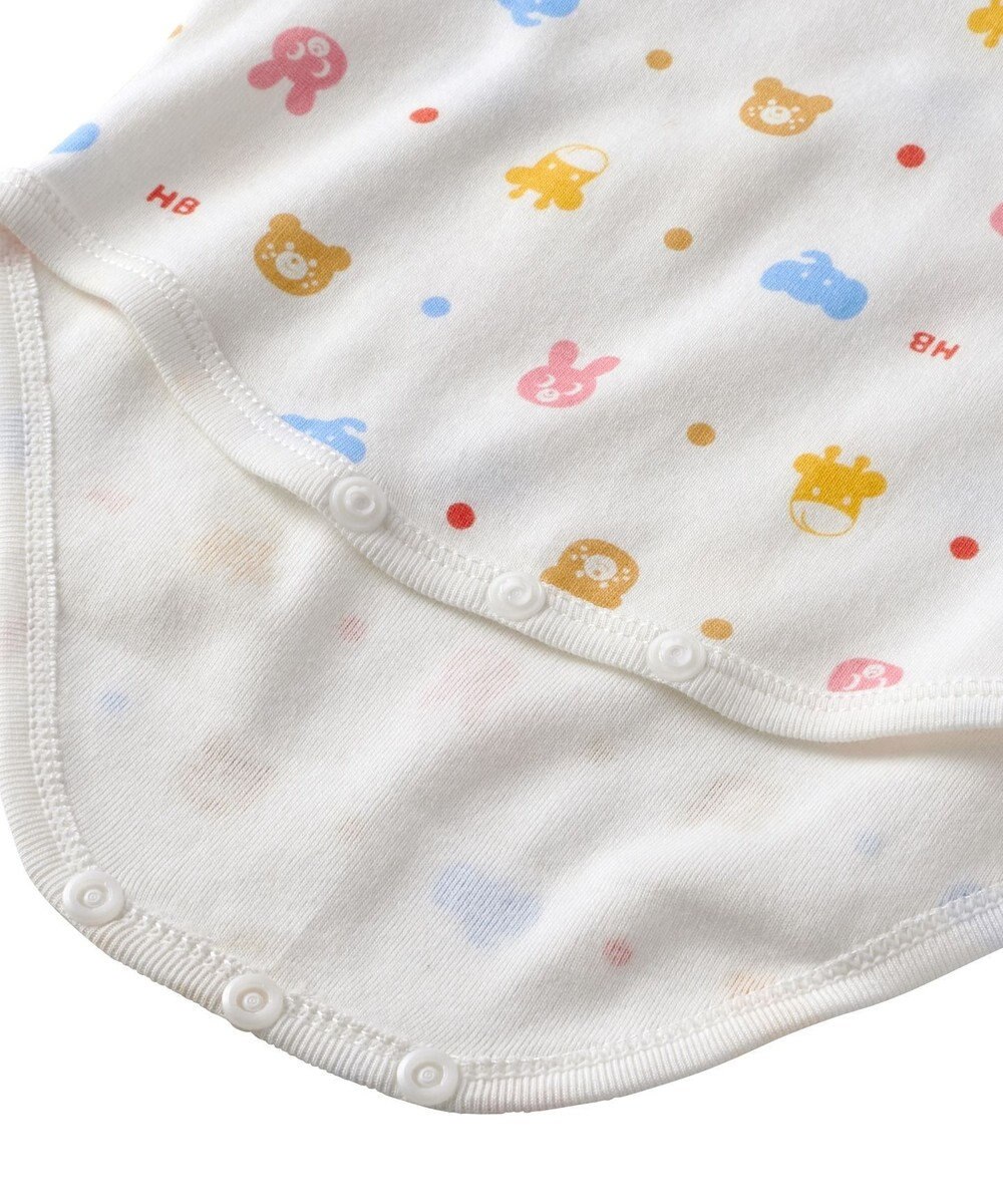 MIKI HOUSE HOT BISCUITS 【70-80cm】 長袖ボディシャツ(かぶり仕様) 