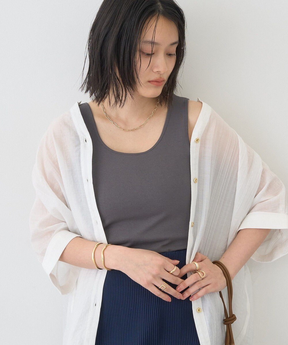 AMERICAN HOLIC Uネックタンクトップ 